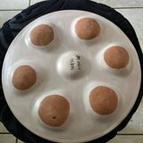 Service à huîtres vallauris 6 assiettes et 1 plat