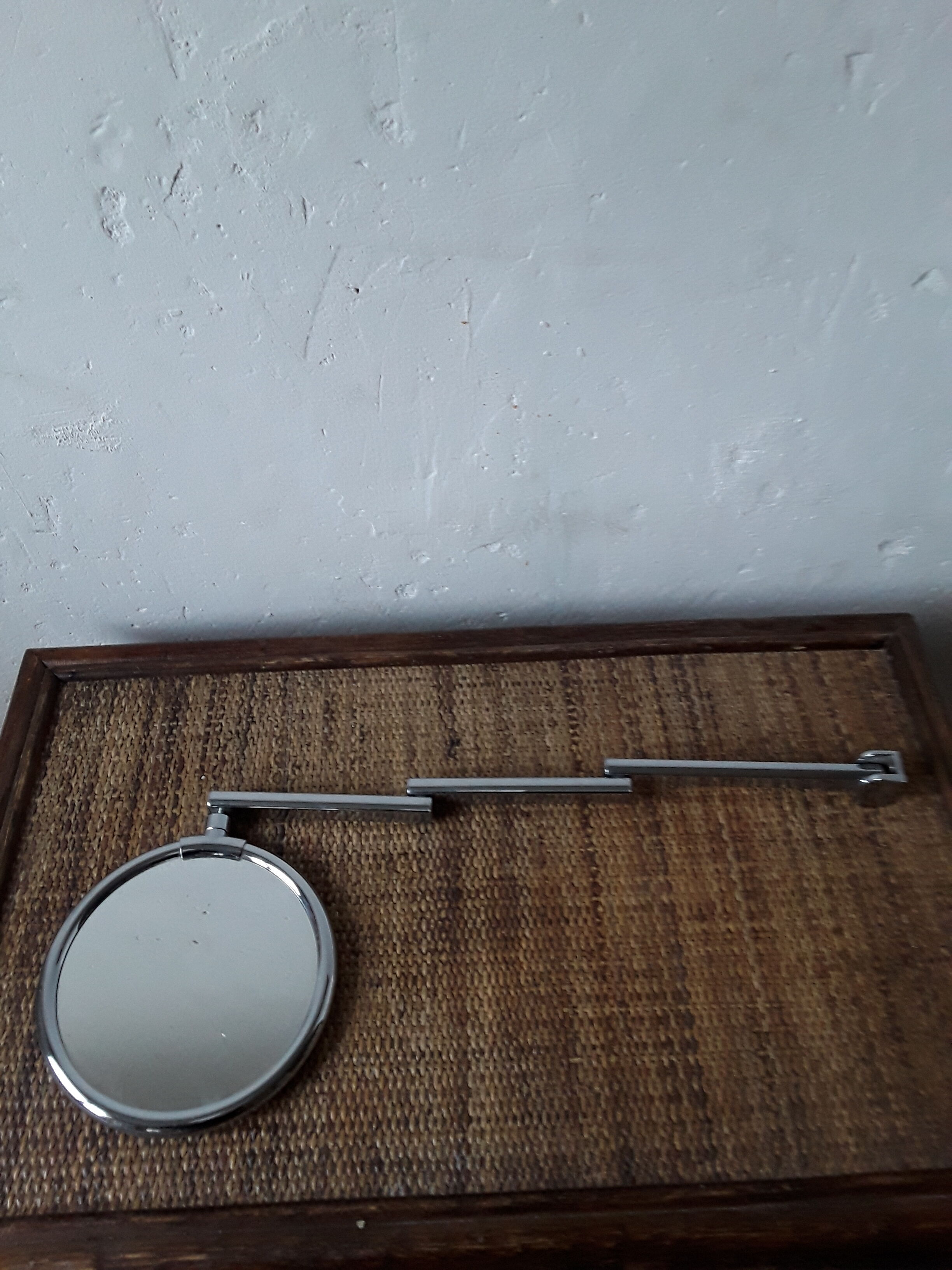 Vintage 70s articulated mirror
