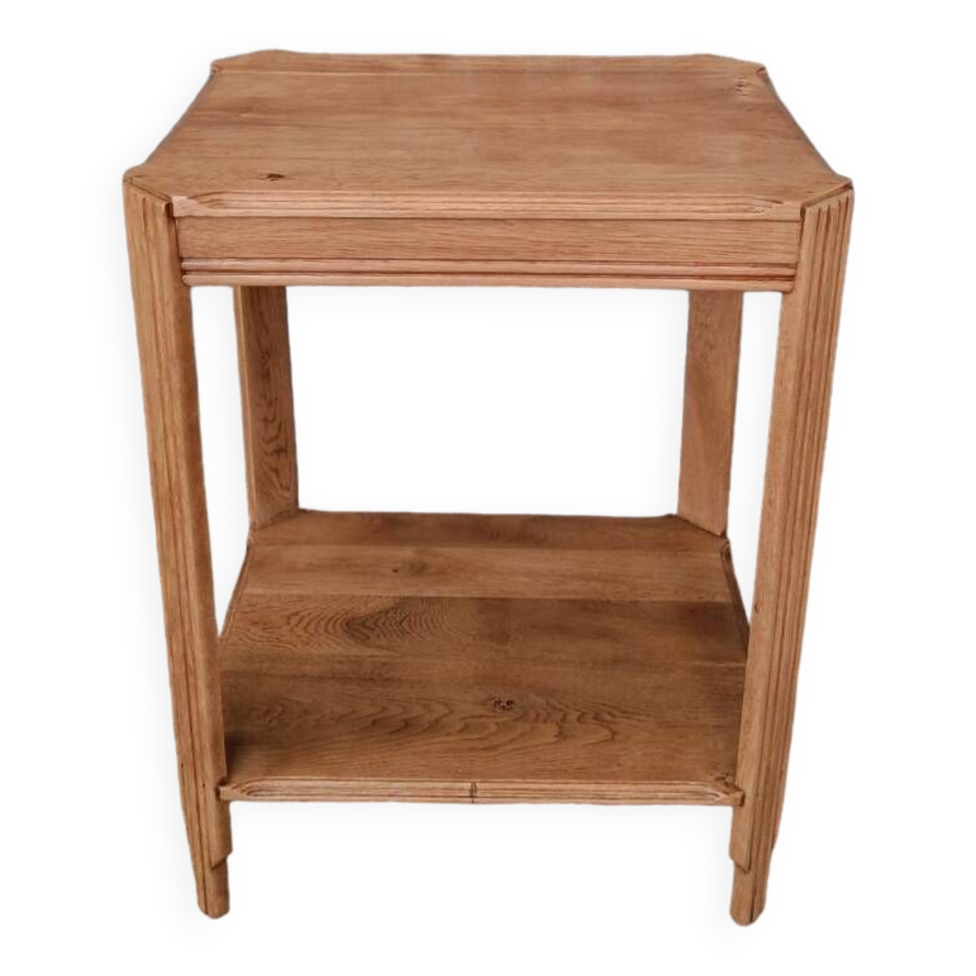 Vintage oak side table