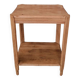 Vintage oak side table