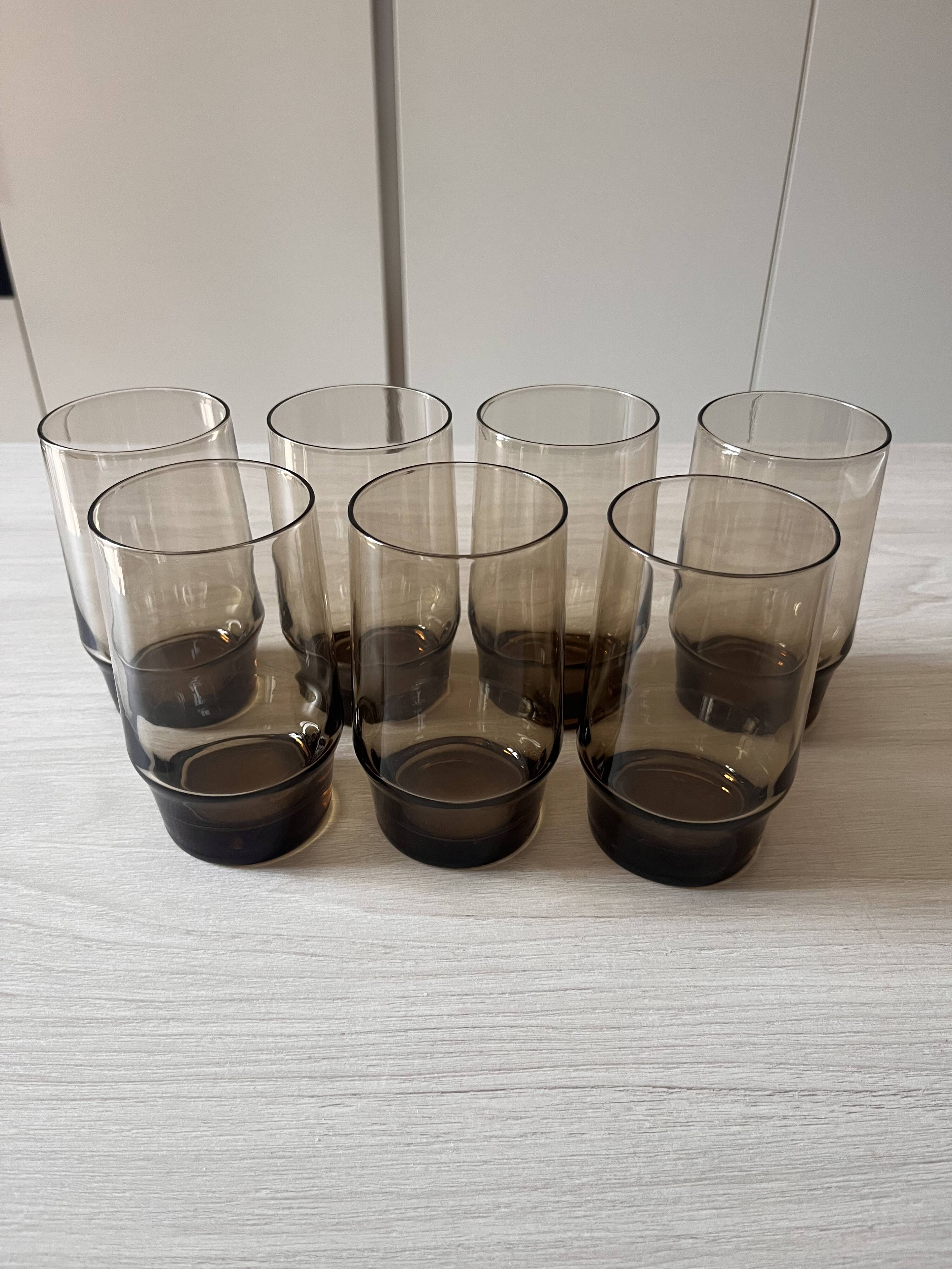 Verres à eau vintage