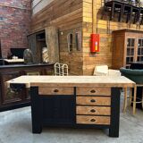 Old carpentry workbench