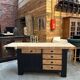 Old carpentry workbench
