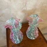 Pair of Clichy vases
