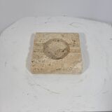 Large vintage travertine ashtray Fratelli Mannnelli Italy 1970s