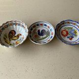 Lot of Quimper plates