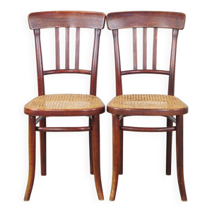 lot 2 chaises bistrot