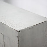 Patinated wooden cabinet