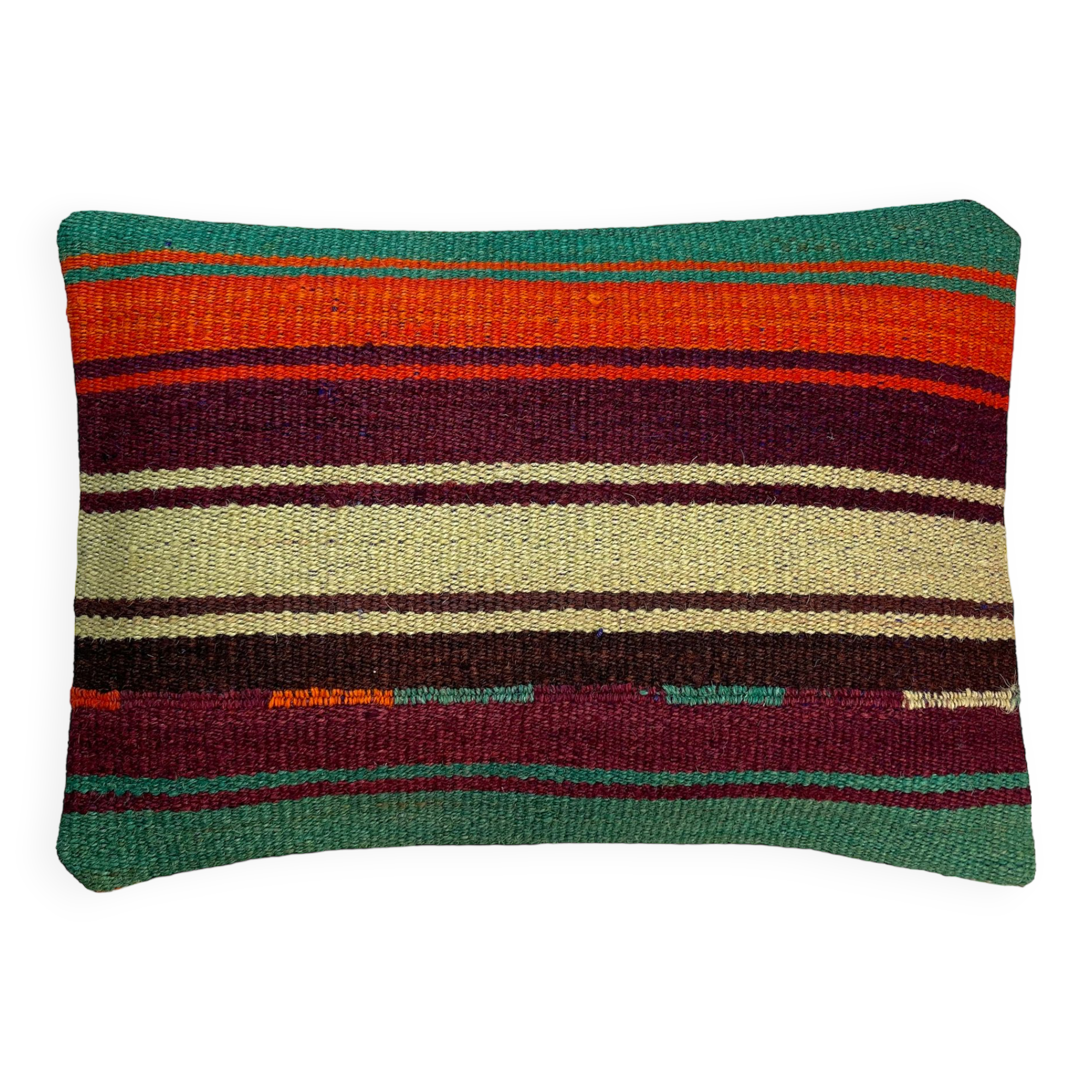 HOUSSE DE COUSSIN KILIM TURC VINTAGE, 30 X 50 CM
