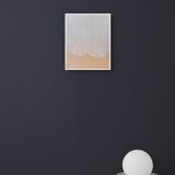 Long Boobs - Minimalist abstract canvas, 24x30cm, original work