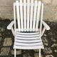 Paire de fauteuils pliables vintage « ciseaux » 1950