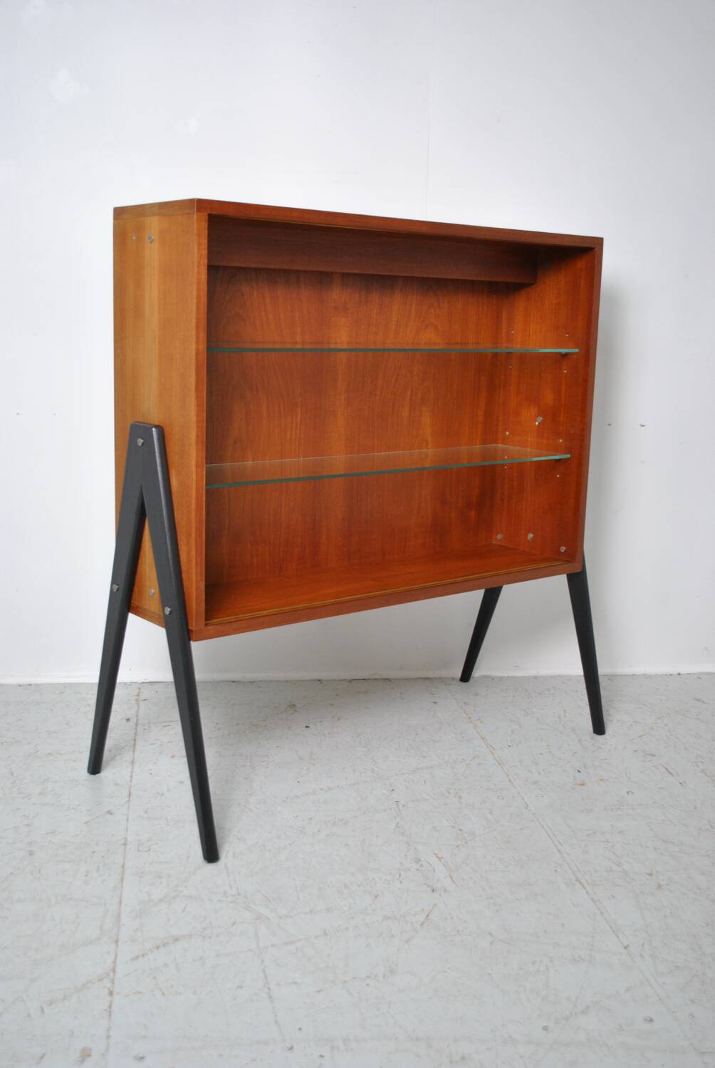 Meuble pieds compas 1970