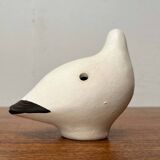 Vintage handmade ceramic bird whistles Riekko by Punainen Paja and Lintupaja, Finland, 1970s, set of 2.