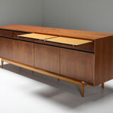 Rosewood & walnut madison sideboard from De Coene - 1958