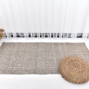 Small beige kilim, kilim runner rug 70x160 cm , door mat kilim rug