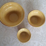 3 ceramic nesting pots