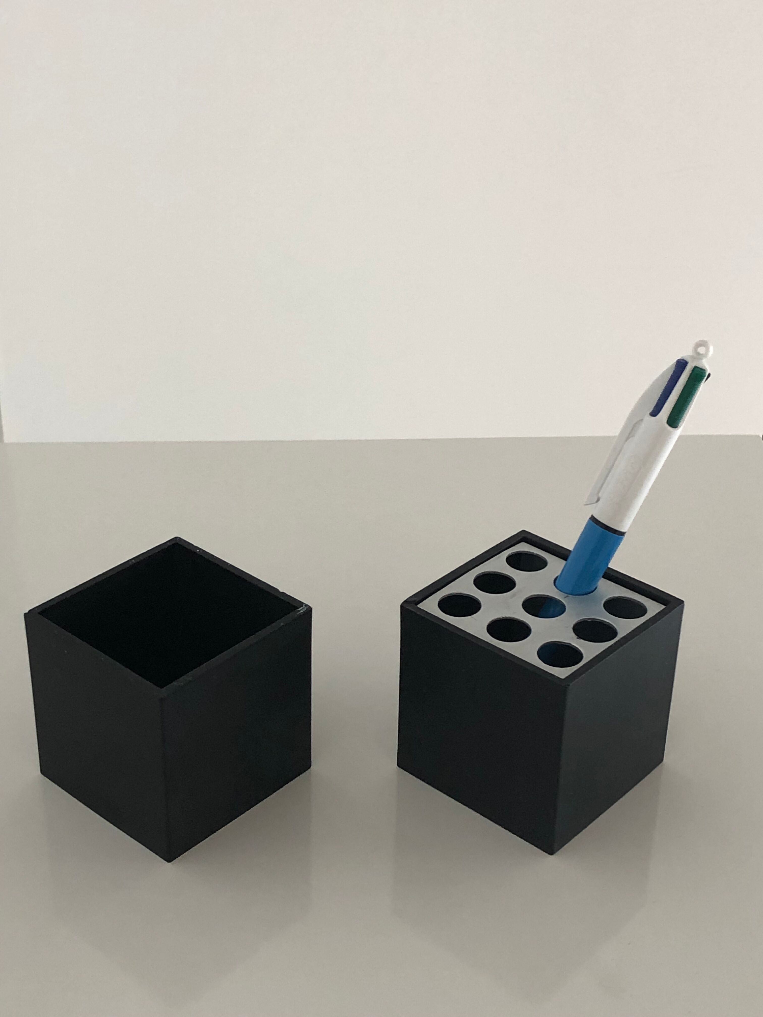 Cubo Office Set by Bruno Munari, Danese Milano Edition, Italy