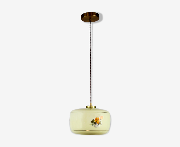 Suspension en verre vintage