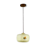 Suspension en verre vintage