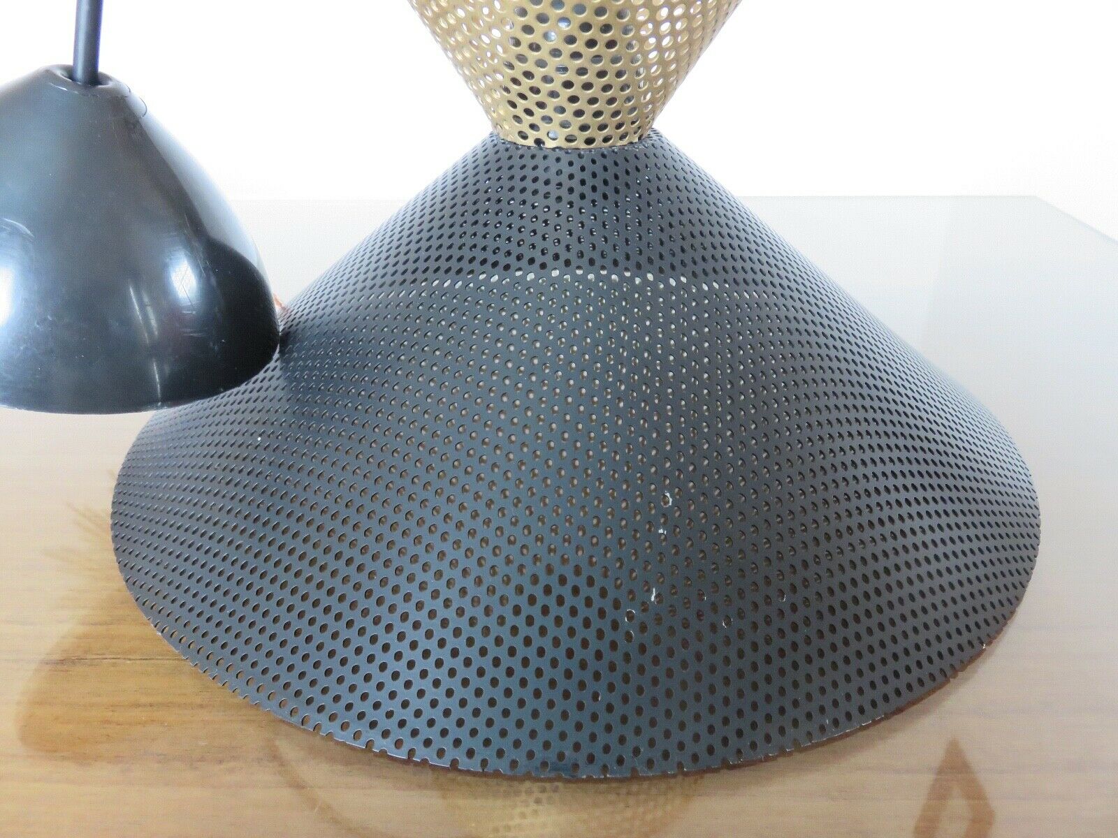 Hanging Diabolo perforated metal 60s 70s