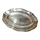 Oval dish Ercuis in silver metal