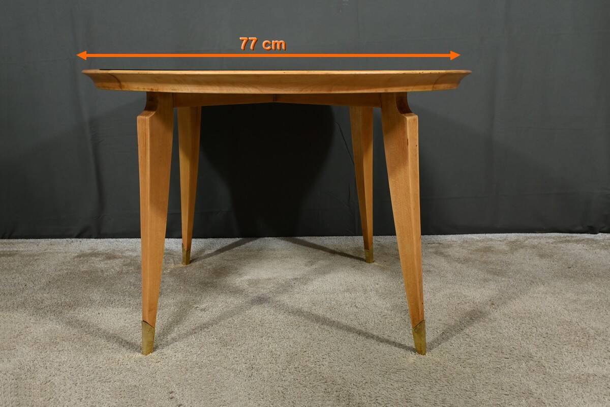 Beech and alder coffee table – 1960