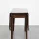 Charming antique English drop-leaf dining table made of oak from the late 19th century