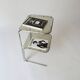 table d'appoint bout de canapé vintage 1970