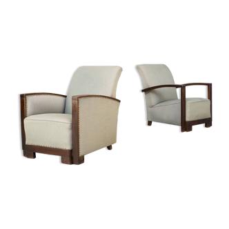 Pure Art Deco luxury lounge fauteuil set/2