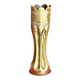 Handmade shell vase brass World War