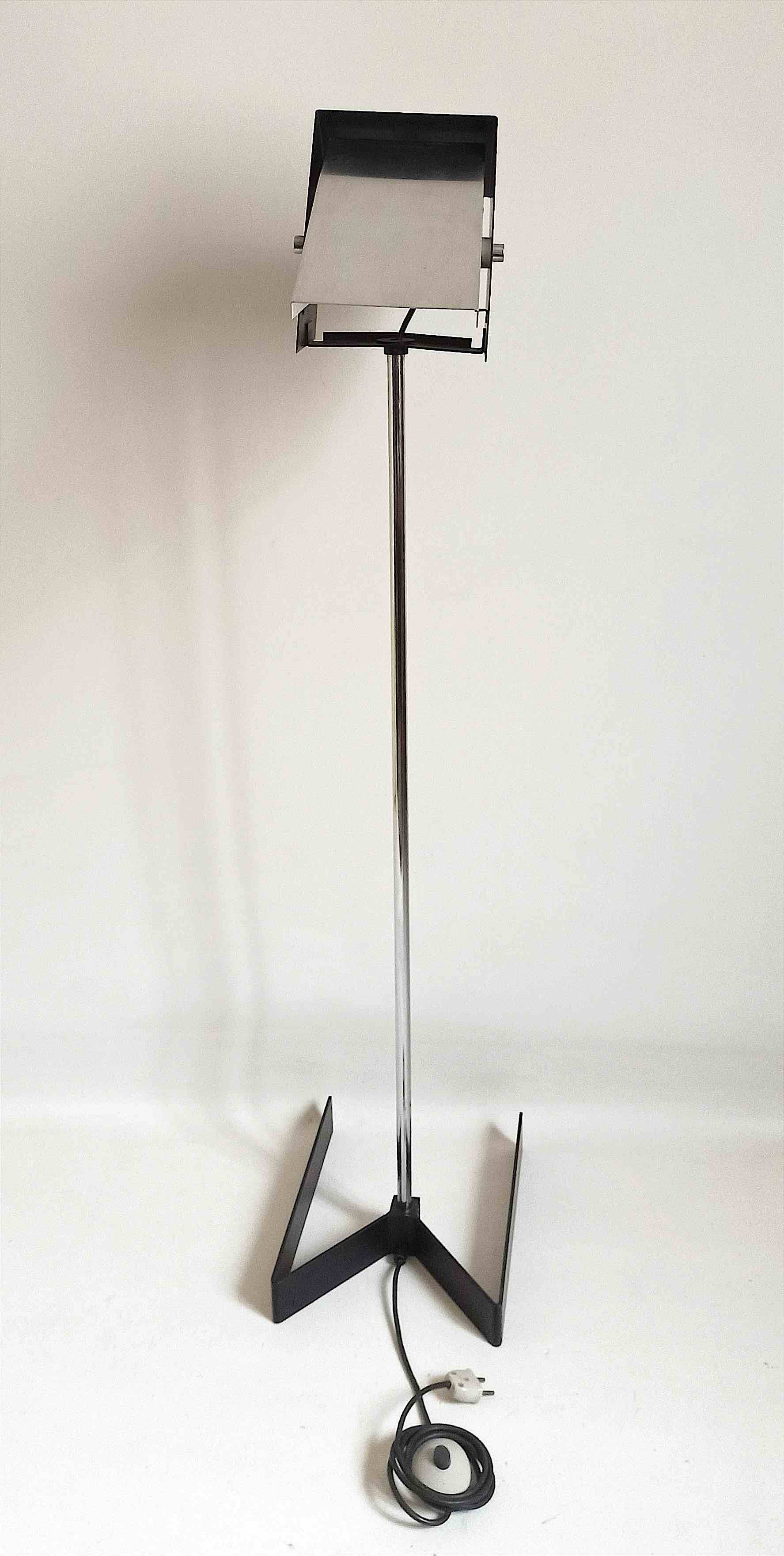 Lyfa adjustable floor lamp from the 60s, height 116.5 cm