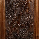 Oratory in solid walnut, Neo-Gothic Renaissance style – Late 19th century