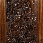 Oratory in solid walnut, Neo-Gothic Renaissance style – Late 19th century