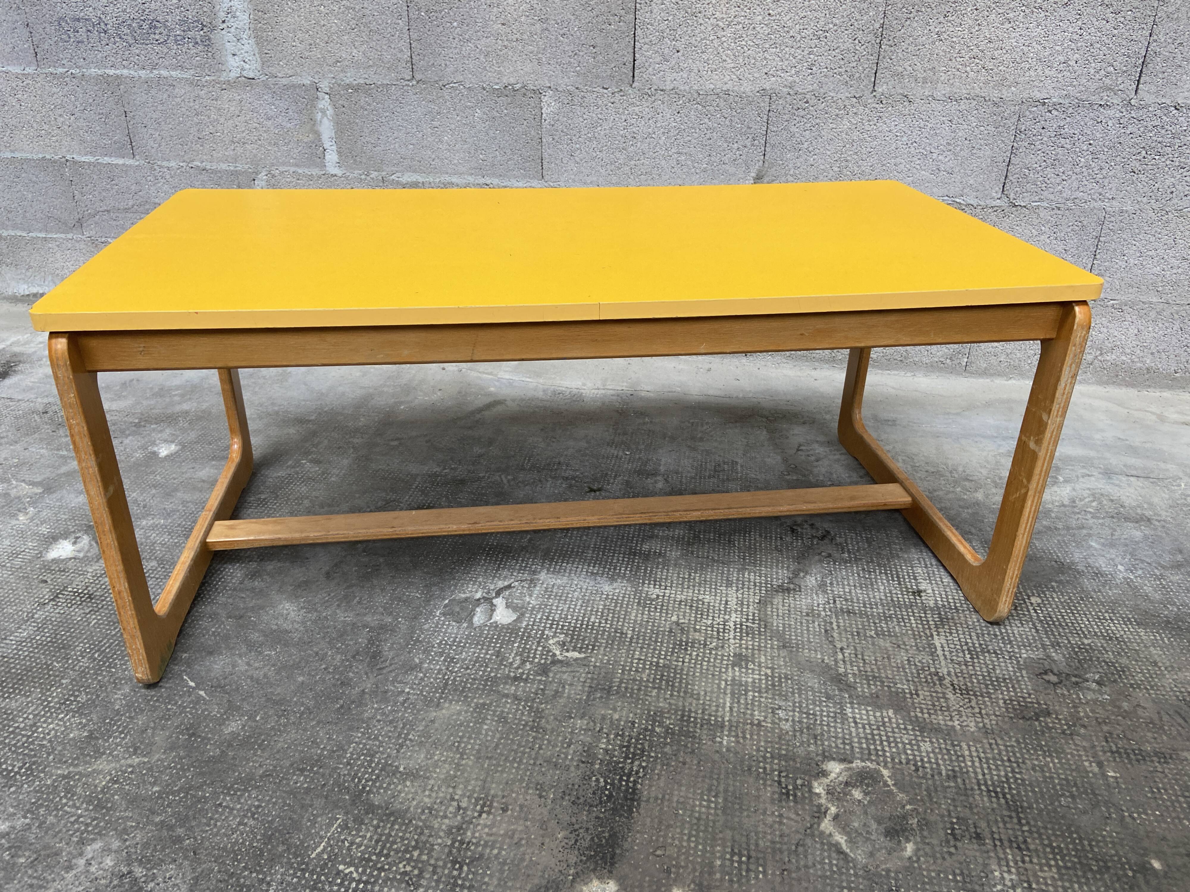 Vintage Formica coffee table 1970