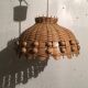 Hanging lamp 60s rattan