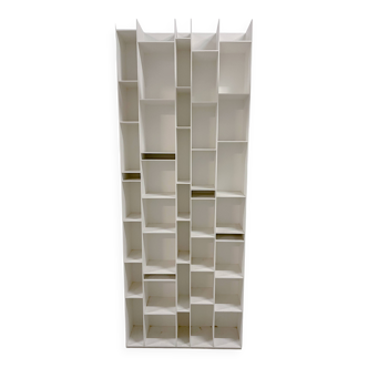 Bibliothèque Random bois blanc / L 81 x H 217 cm - MDF Italia