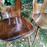 Pair of Baumann Gentiane model chairs