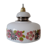 Flowered opaline suspension