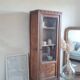 Glass-fronted Parisian wardrobe