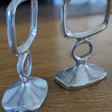 Pair of vintage design candlesticks