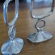 Paire bougeoirs design vintage