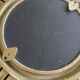 70'S golden resin sun mirror