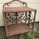 Peacock bedside table