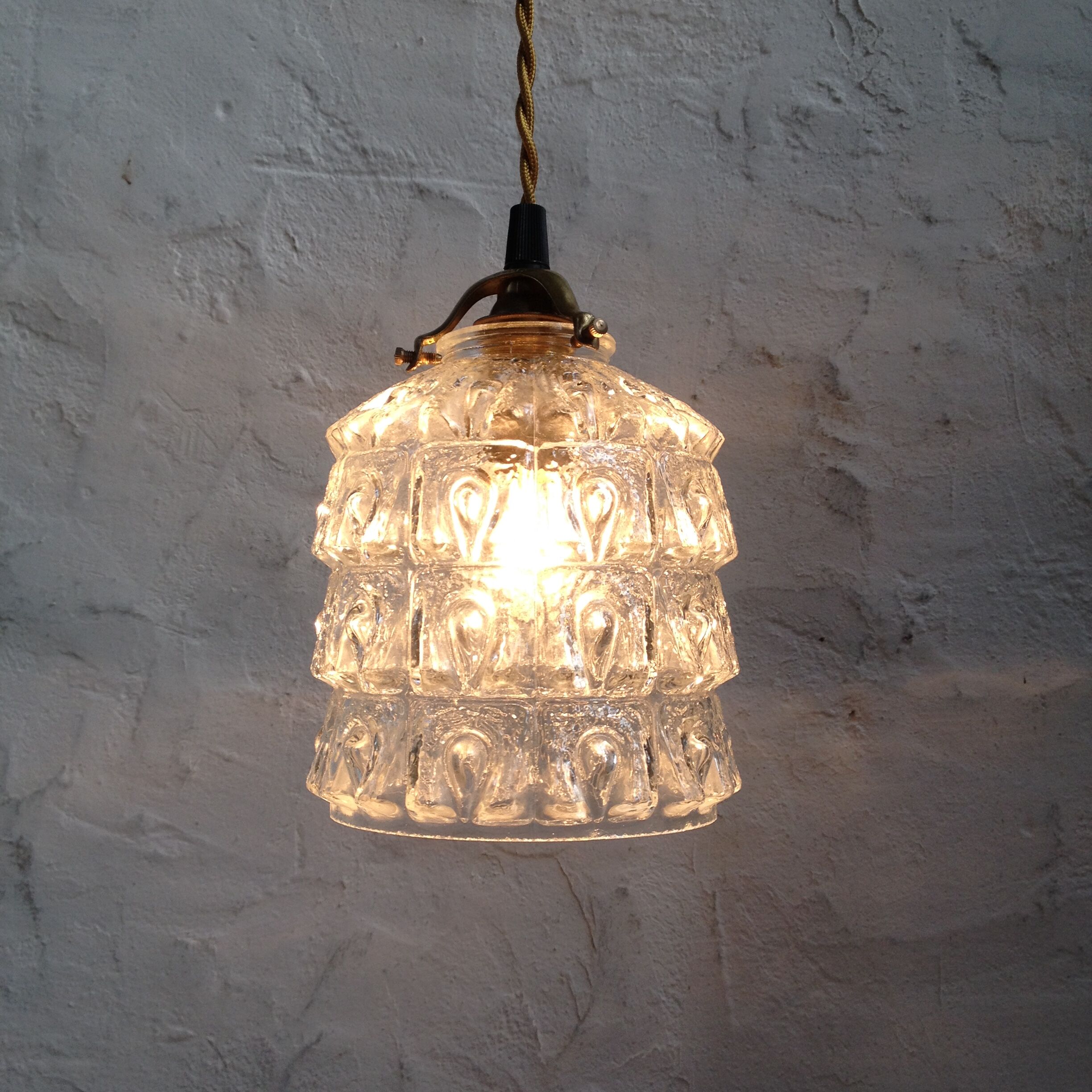 Vintage glass walker
