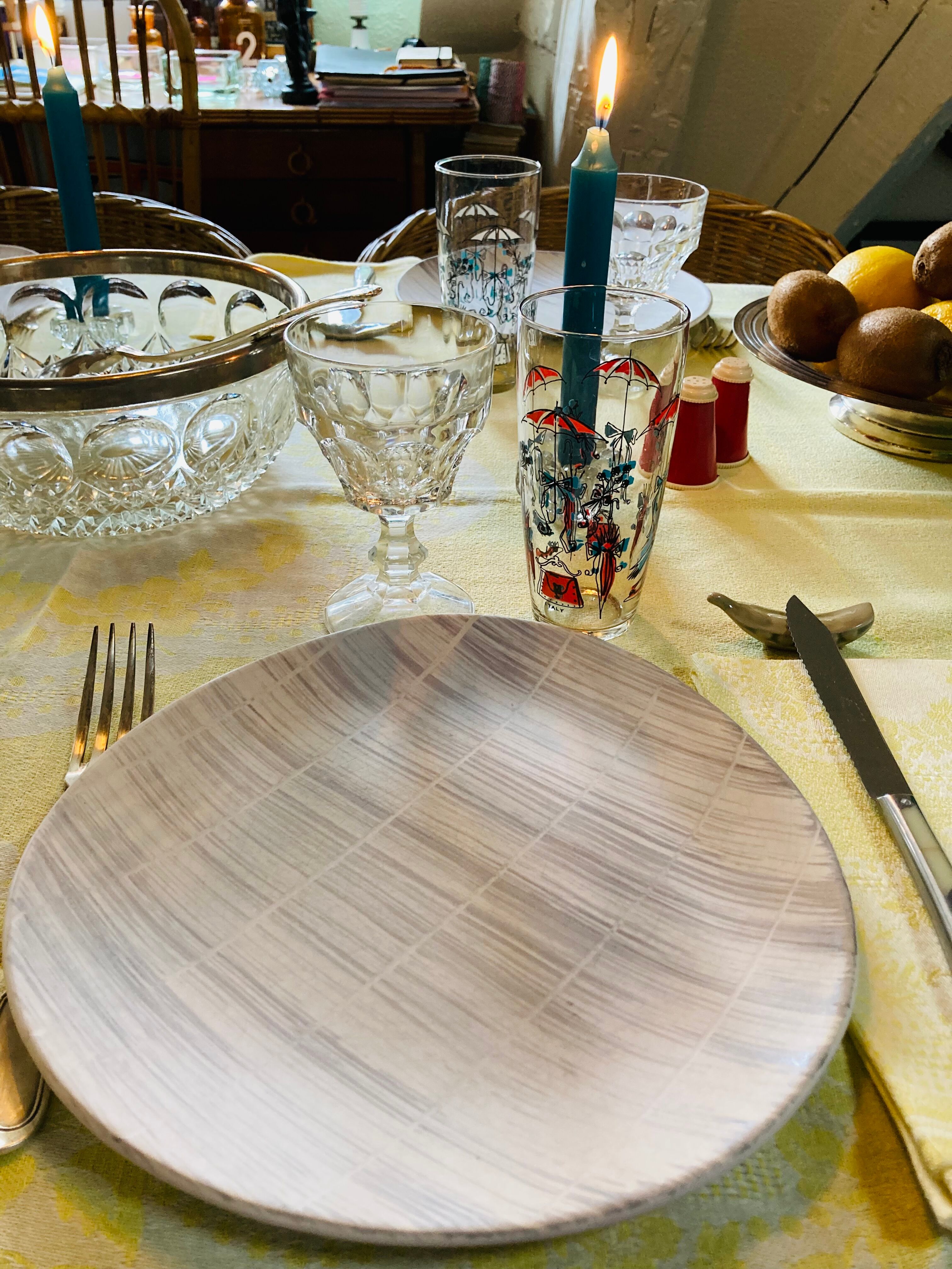 6 flat plates Voile Niderviller