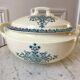tureen in Iron Earth Salins model "Alhambra" XIXth