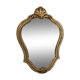Miroir classique doré 23x32cm