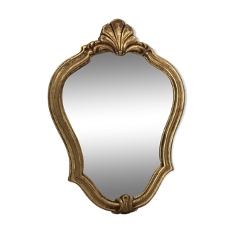 Miroir classique doré 23x32cm