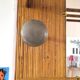Wardrobe wall coat holder in rattan and steel design 50s - 60s