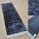 Pakistani handmade wool and silk rug - 1m85x63cm